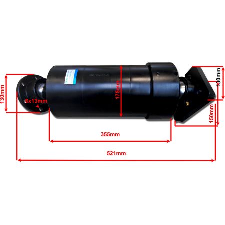 SIŁOWNIK HYDRAULICZNY CYLINDER PRONAR URSUS 1035mm